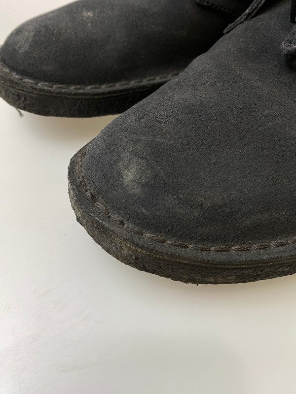 【中古品】【メンズ】 Clarks クラークス DESERT BOOTS 0611 500679 デザートブーツ 靴 チャッカブーツ 164-260126-SH-05-min カラー：ブラック 万代Net店