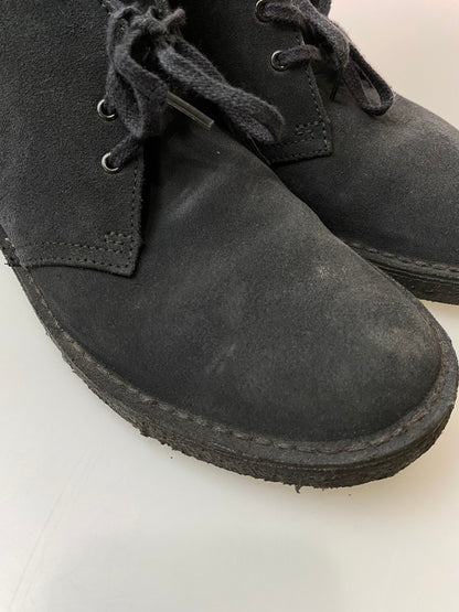 【中古品】【メンズ】 Clarks クラークス DESERT BOOTS 0611 500679 デザートブーツ 靴 チャッカブーツ 164-260126-SH-05-min カラー：ブラック 万代Net店