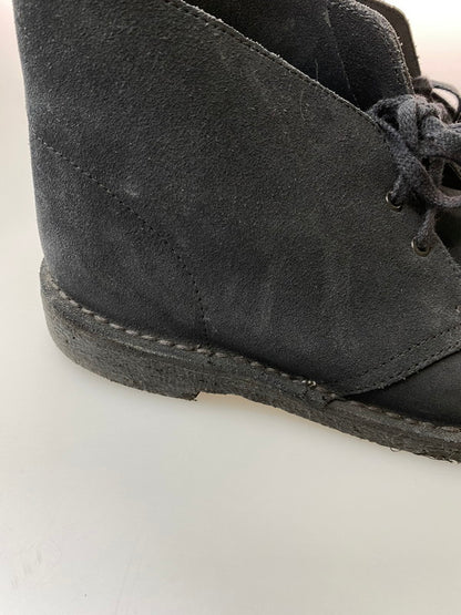 【中古品】【メンズ】 Clarks クラークス DESERT BOOTS 0611 500679 デザートブーツ 靴 チャッカブーツ 164-260126-SH-05-min カラー：ブラック 万代Net店