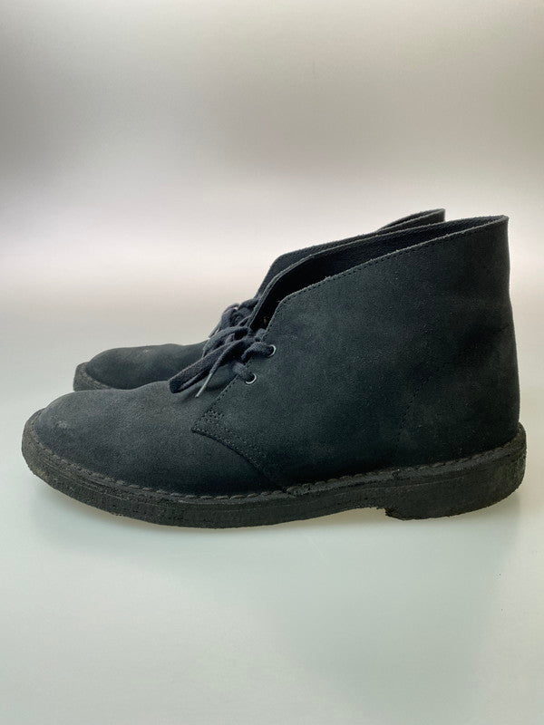 【中古品】【メンズ】 Clarks クラークス DESERT BOOTS 0611 500679 デザートブーツ 靴 チャッカブーツ 164-260126-SH-05-min カラー：ブラック 万代Net店