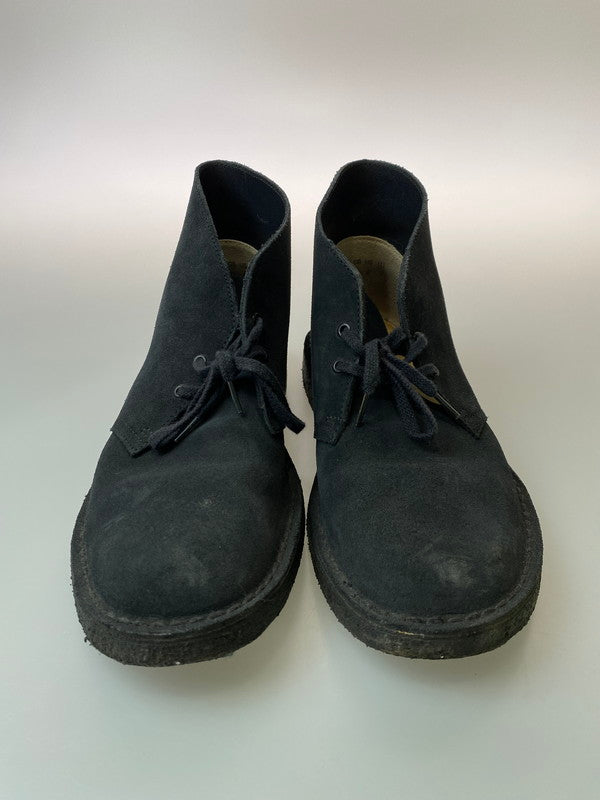【中古品】【メンズ】 Clarks クラークス DESERT BOOTS 0611 500679 デザートブーツ 靴 チャッカブーツ 164-260126-SH-05-min カラー：ブラック 万代Net店