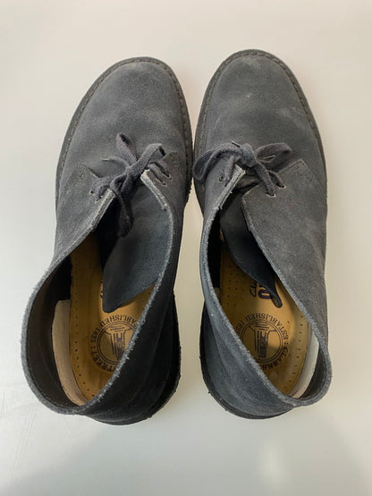 【中古品】【メンズ】 Clarks クラークス DESERT BOOTS 0611 500679 デザートブーツ 靴 チャッカブーツ 164-260126-SH-05-min カラー：ブラック 万代Net店