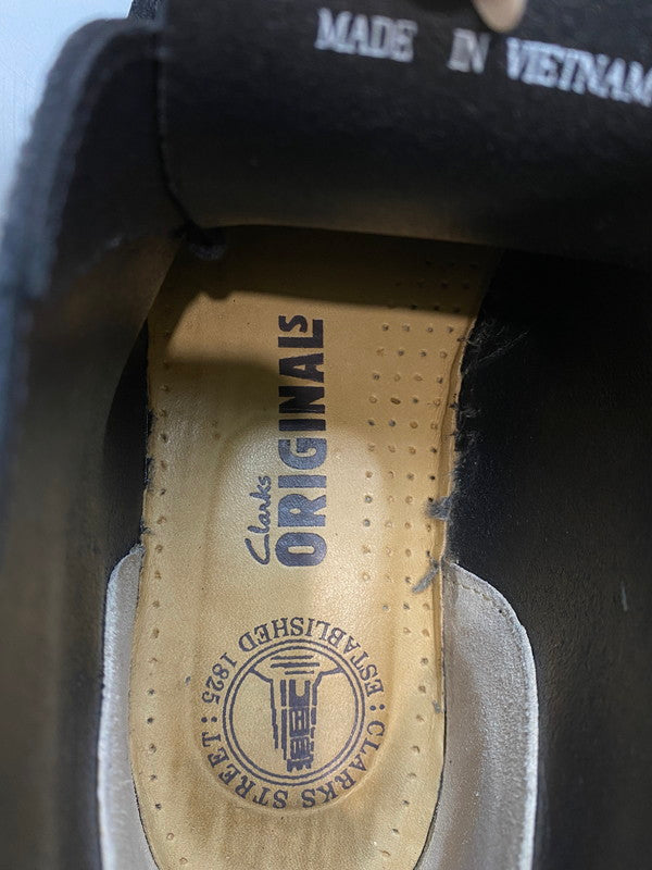 【中古品】【メンズ】 Clarks クラークス DESERT BOOTS 0611 500679 デザートブーツ 靴 チャッカブーツ 164-260126-SH-05-min カラー：ブラック 万代Net店