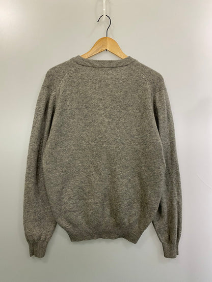 【中古品】【メンズ】 Munsing wear マンシングウェア カシミヤ カーディガン メンズ トップス ワンポイント 146-260202-em-16-min カラー：グレー 万代Net店