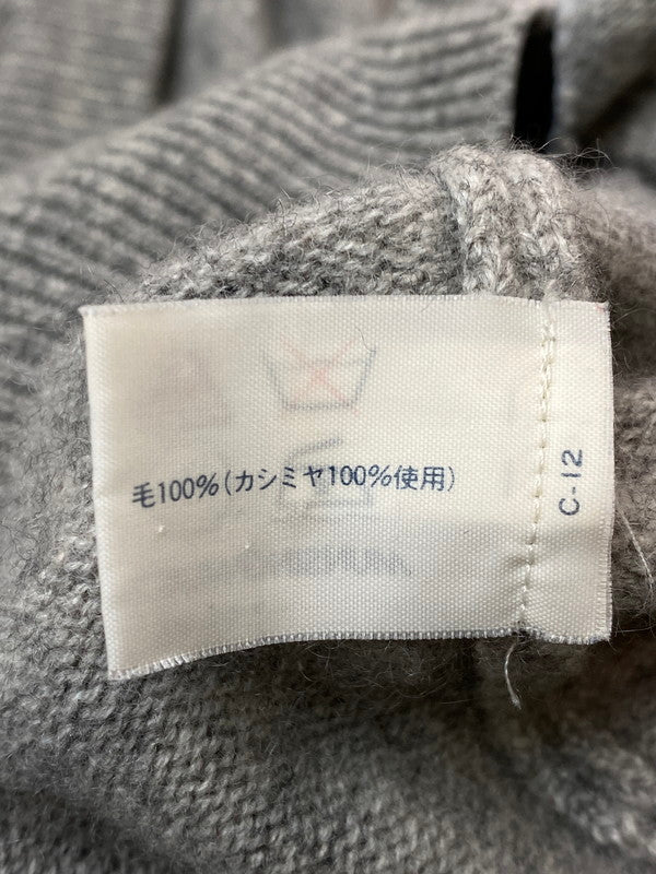 【中古品】【メンズ】 Munsing wear マンシングウェア カシミヤ カーディガン メンズ トップス ワンポイント 146-260202-em-16-min カラー：グレー 万代Net店