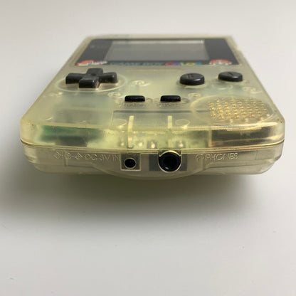 【中古品】 GBC本体 ゲームボーイカラー 本体 JUSCOオリジナルマリオバージョン クリア 任天堂 レトロハード 023-260308-SH-17-min 万代Net店