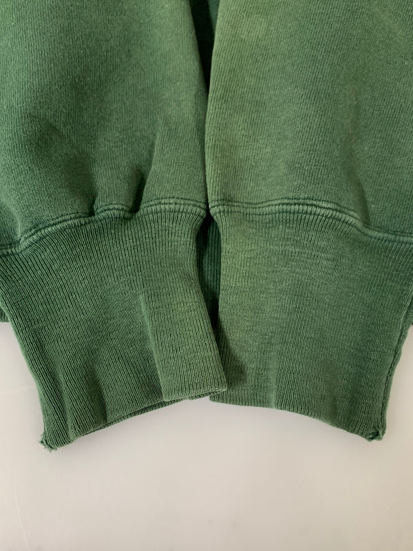 【現状渡し品】【メンズ】 CHAMPION チャンピオン REVERSE WEAVE リバース ウィーブ 90S WISCONSIN SWEATSHIRT 90年代 ウィスコンシン スウェットシャツ メンズ トップス 146-260723-em-42-min カラー：グリーン 万代Net店