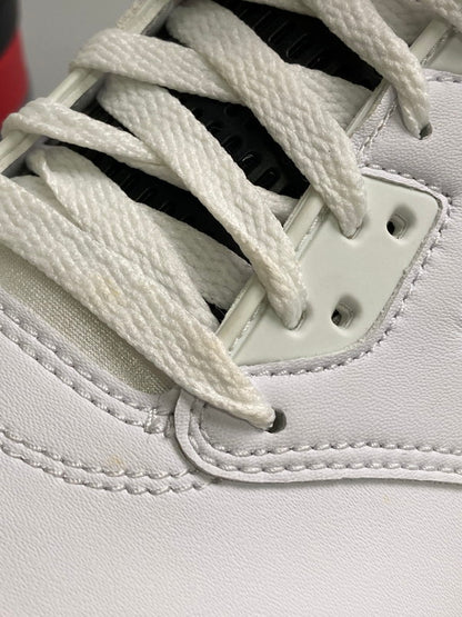 【中古品】【メンズ】 NIKE ナイキ AIR JORDAN 5 RETRO LOW 819171-101 エアジョーダン5 レトロ ロー スニーカー メンズ シューズ 靴 160-260127-em-06-min サイズ：26.0cm カラー：FIRE RED 万代Net店