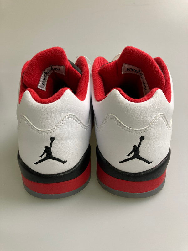 【中古品】【メンズ】 NIKE ナイキ AIR JORDAN 5 RETRO LOW 819171-101 エアジョーダン5 レトロ ロー スニーカー メンズ シューズ 靴 160-260127-em-06-min サイズ：26.0cm カラー：FIRE RED 万代Net店