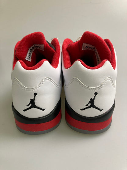 【中古品】【メンズ】 NIKE ナイキ AIR JORDAN 5 RETRO LOW 819171-101 エアジョーダン5 レトロ ロー スニーカー メンズ シューズ 靴 160-260127-em-06-min サイズ：26.0cm カラー：FIRE RED 万代Net店