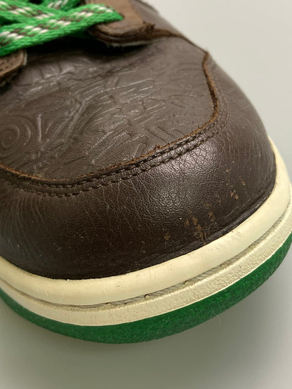 【中古品】【メンズ】 NIKE ナイキ × STUSSY ステューシー DUNK HIGH 315593-221 ダンク ハイ スニーカー メンズ シューズ 靴 160-260127-em-04-min サイズ：28.0cm カラー：BAROQUE BROWN/BAROQUE BROWN-CLASSIC GREEN 万代Net店