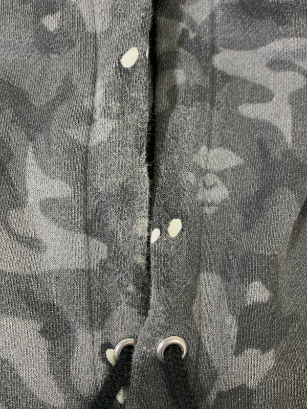 【中古品】【メンズ】 STUSSY ステューシー 001PP0731911X ×A BATHING APE ア ベイシング エイプ CAMO HOODIE カモフーディー 142-260124-SH-01-min サイズ：M カラー：グレー系 万代Net店