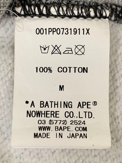 【中古品】【メンズ】 STUSSY ステューシー 001PP0731911X ×A BATHING APE ア ベイシング エイプ CAMO HOODIE カモフーディー 142-260124-SH-01-min サイズ：M カラー：グレー系 万代Net店