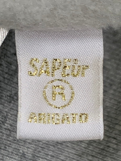 【中古品】【メンズ】 SAPEUR サプール × SPOWT スポウト NAPOLEON LOGO HOODIE GRAY ナポレオン ロゴ フーディ メンズ トップス パーカー 142-260127-em-23-min サイズ：XL カラー：グレー 万代Net店