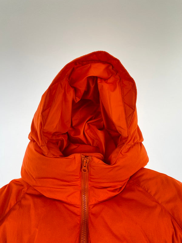 【中古品】【メンズ】 NIKE ナイキ FILL DOWN HOODIE JACKET フィル ダウンフーディー ジャケット アウター 148-260221-SH-20-min サイズ：L カラー：オレンジ/ブラック 万代Net店