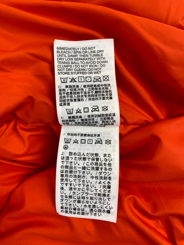 【中古品】【メンズ】 NIKE ナイキ FILL DOWN HOODIE JACKET フィル ダウンフーディー ジャケット アウター 148-260221-SH-20-min サイズ：L カラー：オレンジ/ブラック 万代Net店