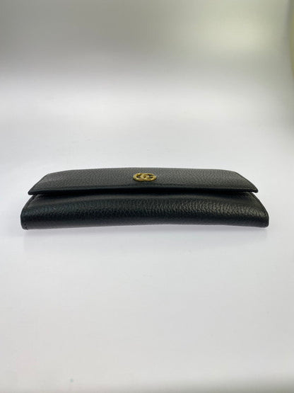 【中古品】【レディース】 GUCCI グッチ ダブルG コンチネンタルウォレット 456116 長財布 財布 181-260130-jt-15-min カラー：ブラック 万代Net店
