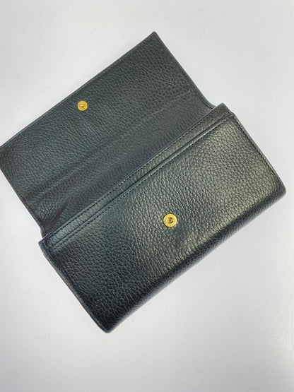 【中古品】【レディース】 GUCCI グッチ ダブルG コンチネンタルウォレット 456116 長財布 財布 181-260130-jt-15-min カラー：ブラック 万代Net店