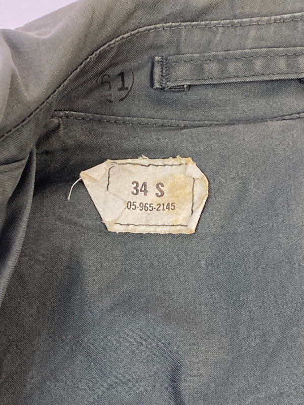【中古品】【メンズ】 U.S.ARMY ユーエスアーミー 60's TRENCH COAT 100-67-C-4077 60年代 トレンチコート アウター 146-260221-SH-05-min サイズ：34 S カラー：グレー 万代Net店