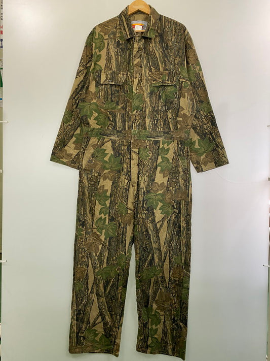【中古品】【メンズ】 WINCHESTER ウィンチェスター OVERALL REALTREE CAMO 90S オーバーオール リアルツリーカモ メンズ アウトドア ハンティング 146-260202-em-14-min サイズ：L カラー：ブラウン系 万代Net店