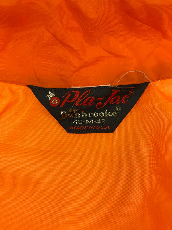 【中古品】【メンズ】 PLA JAC DUNBROOKE プラジャック ダンブルック COACH JACKET 70~80S コーチジャケット 70年代 80年代 ヴィンテージ メンズ ライトアウター 146-260731-em-29-min サイズ：M カラー：オレンジ 万代Net店