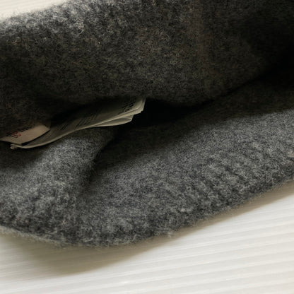 【中古品】【メンズ】 MONCLER モンクレール BERRETTO TRICOT CAP GRAY E20919927900 ニットキャップ 帽子 メンズ ウール 185-260130-em-21-min サイズ：F カラー：グレー系 万代Net店