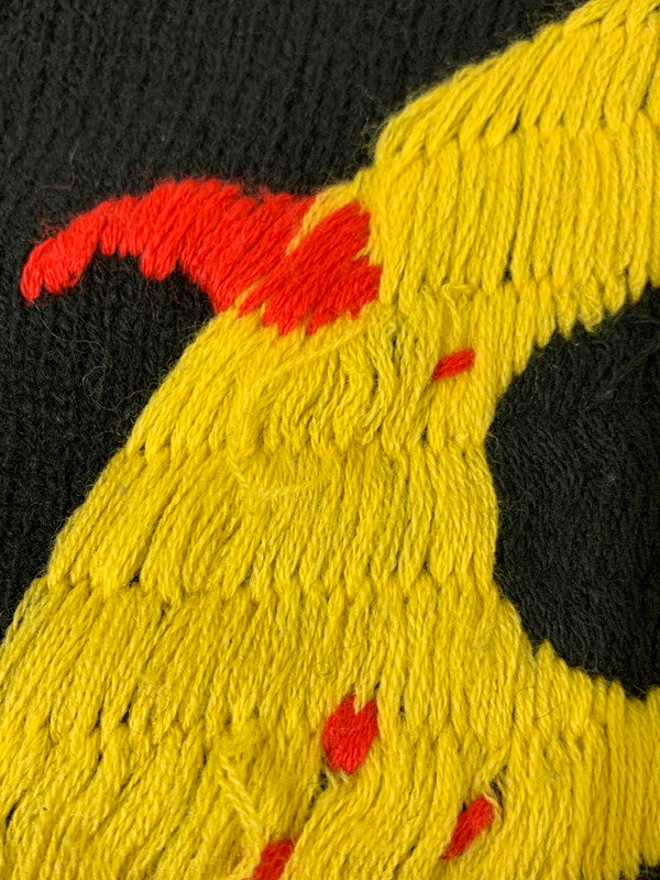 【中古品】【メンズ】 SAINT MICHAEL セントマイケル ×CACTUS PLANT FLEA MARKET SM-YS1-0000-C07 24AW CP CREW NECK KNIT クルーネックニット 140-260125-SH-04-min サイズ：M カラー：ブラック系 万代Net店
