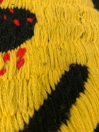【中古品】【メンズ】 SAINT MICHAEL セントマイケル ×CACTUS PLANT FLEA MARKET SM-YS1-0000-C07 24AW CP CREW NECK KNIT クルーネックニット 140-260125-SH-04-min サイズ：M カラー：ブラック系 万代Net店