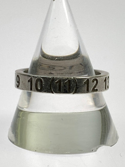 【中古品】【メンズ】 MAISON MARGIELA メゾンマルジェラ SM1UQ0048 NUMBERING RING ナンバリング リング 指輪 アクセサリー 192-260203-AS-25-min カラー：シルバー 万代Net店