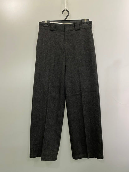 【中古品】【メンズ】 Dickies ディッキーズ ワイドスラックス BSHOP別注 メンズ ボトムス 158-260324-em-07-min サイズ：S カラー：ダークグレー 万代Net店