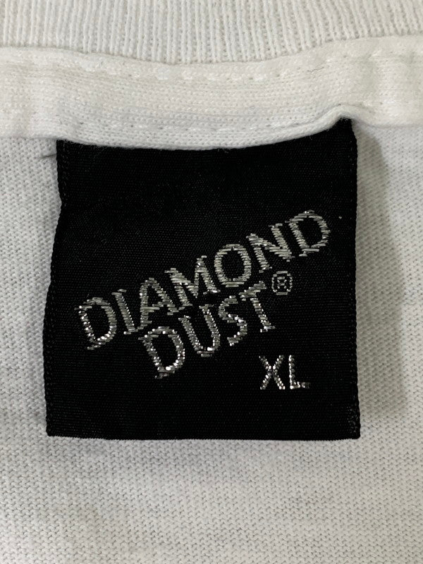 【中古品】【メンズ】 DIAMOND DUST ダイヤモンドダスト 90’s SS LUCY TEE 90年代 USA製 ルーシー ショートスリーブティーコットンシャツ トップス 146-260129-SH-10-min サイズ：XL カラー：ホワイト 万代Net店