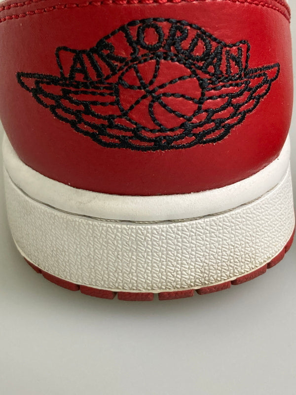 【中古品】【メンズ】 NIKE ナイキ AIR JORDAN 1 LOW BRED 553558-066 エアジョーダン1 ロー ブレッド スニーカー メンズ 靴 シューズ 160-260130-em-07-min サイズ：28.5cm カラー：ブラック/レッド 万代Net店