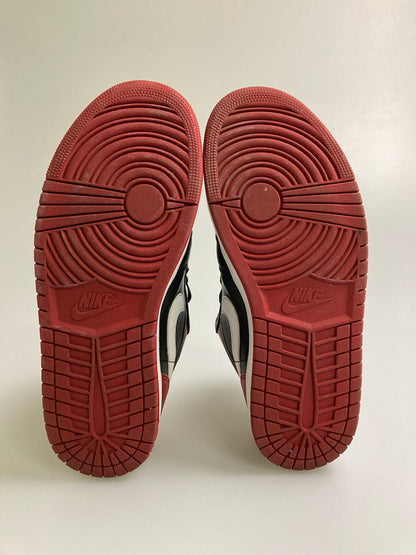 【中古品】【メンズ】 NIKE ナイキ AIR JORDAN 1 LOW BRED 553558-066 エアジョーダン1 ロー ブレッド スニーカー メンズ 靴 シューズ 160-260130-em-07-min サイズ：28.5cm カラー：ブラック/レッド 万代Net店