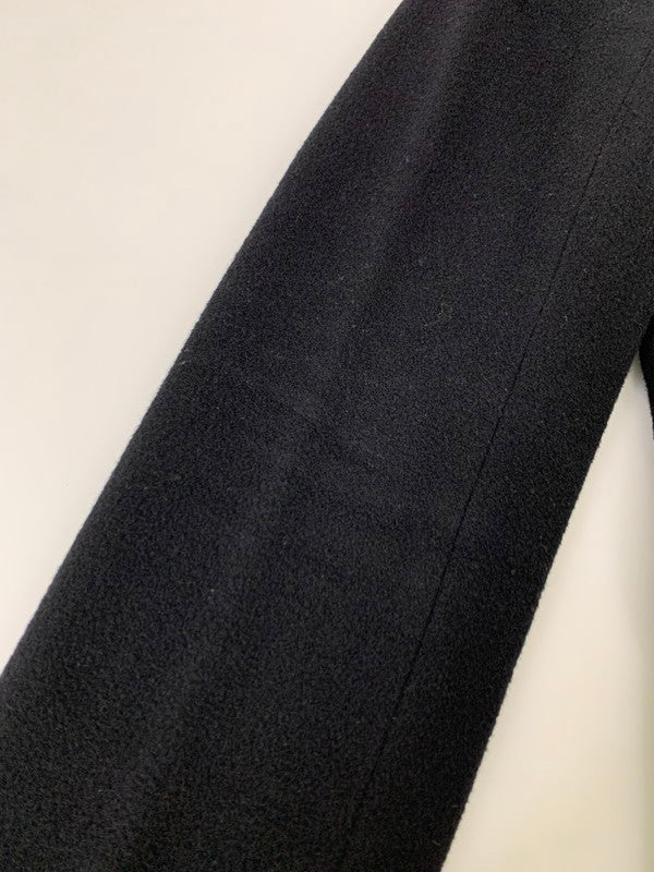 【中古品】【メンズ】 DRESSEDUNDRESSED ドレスドアンドレスド WOOL COAT DUW12501 カシミヤ混 ウールコート アウター 140-260128-yn-11-min サイズ：3 カラー：ブラック 万代Net店