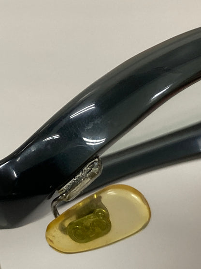 【中古品】【メンズ/レディース】 白山眼鏡店×TENDERLOINS ハクサンメガネテン×テンダーロイン IN THE WIND 度入り サングラス 眼鏡 203-260209-cn-2-min サイズ：表記なし カラー：フレーム：クリアブラック 万代Net店