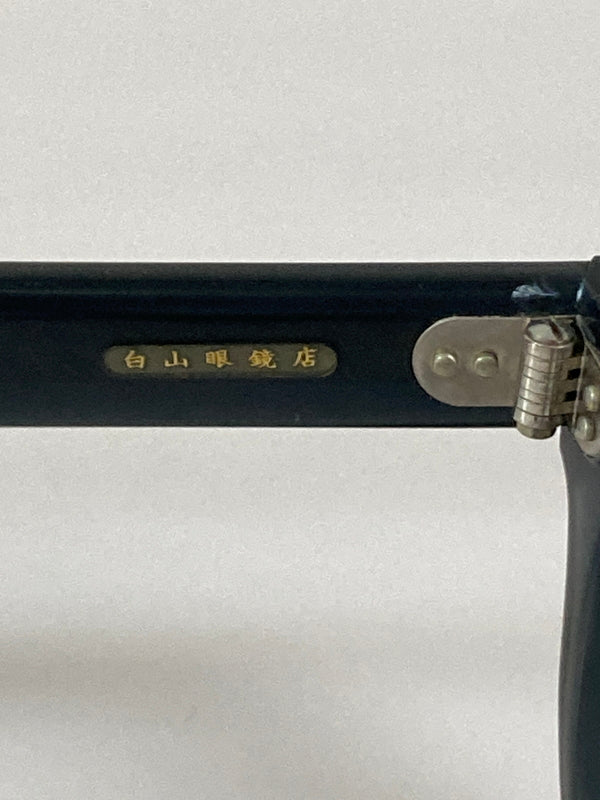 【中古品】【メンズ/レディース】 白山眼鏡店×TENDERLOINS ハクサンメガネテン×テンダーロイン IN THE WIND 度入り サングラス 眼鏡 203-260209-cn-2-min サイズ：表記なし カラー：フレーム：クリアブラック 万代Net店