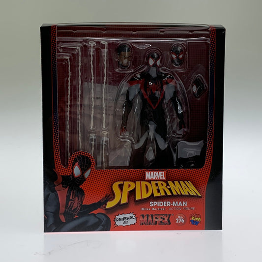 【中古美品】 MAFEX スパイダーマン Miles Morales(COMIC RENEWAL Ver.) フィギュア 055-260702-ta-01-min 万代Net店