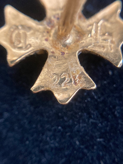 ※店頭販売のみ 【中古品】【メンズ/レディース】 22K No2 CH PLS DIA 22KCHプラススタッド ピアス 本体のみ 片耳 190-260209-cn-1-ichh 万代Net店