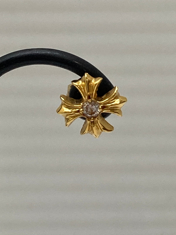 ※店頭販売のみ 【中古品】【メンズ/レディース】 22K No2 CH PLS DIA 22KCHプラススタッド ピアス 本体のみ 片耳 190-260209-cn-1-ichh 万代Net店