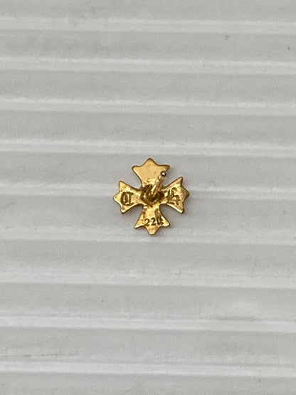 ※店頭販売のみ 【中古品】【メンズ/レディース】 22K No2 CH PLS DIA 22KCHプラススタッド ピアス 本体のみ 片耳 190-260209-cn-1-ichh 万代Net店