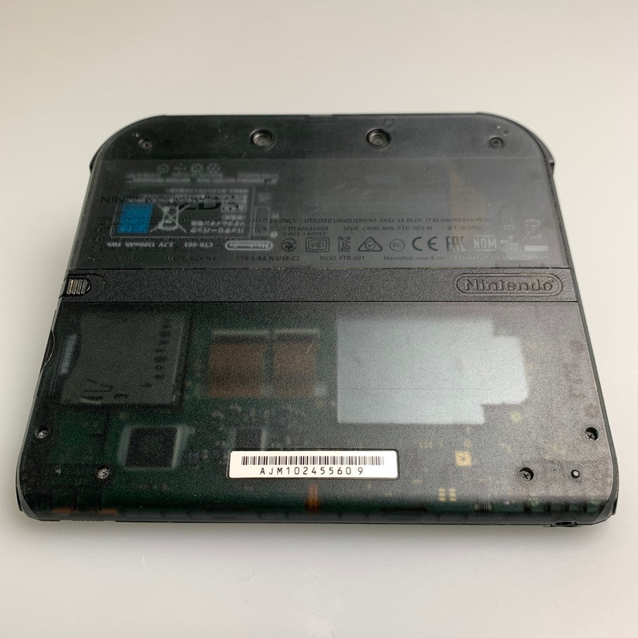 【中古品】 2DS本体 ニンテンドー2DS本体 クリアブラック 任天堂 ゲームハード 036-260308-SH-11-min 万代Net店