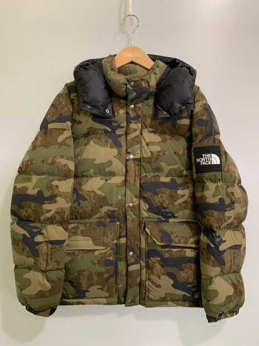 【中古品】【メンズ】 THE NORTH FACE ザ・ノースフェイス NOVELTY CAMP SIERRA SHORT ND92330 ノベルティキャンプシエラショート ダウンジャケット アウター 144-260128-yn-10-min サイズ：L カラー：カモフラージュ 万代Net店