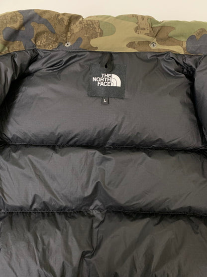 【中古品】【メンズ】 THE NORTH FACE ザ・ノースフェイス NOVELTY CAMP SIERRA SHORT ND92330 ノベルティキャンプシエラショート ダウンジャケット アウター 144-260128-yn-10-min サイズ：L カラー：カモフラージュ 万代Net店