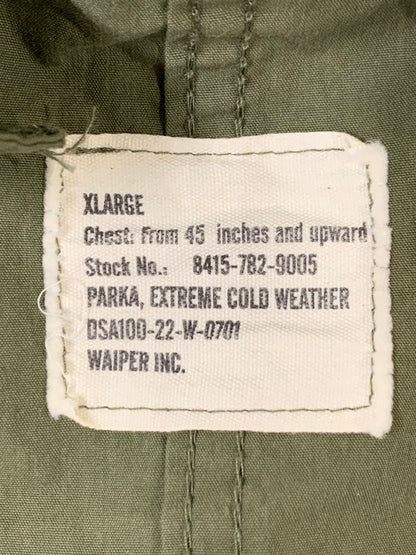 【中古品】【メンズ】 WAIPER M-65 FISHTAIL PARKER ワイパー フィッシュテールパーカー アウター 145-260128-yn-16-min サイズ：XL カラー：オリーブグリーン 万代Net店