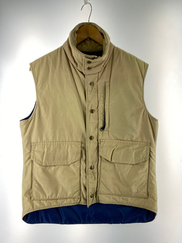 【中古品】【メンズ】 COLUMBIA コロンビア 70S 80S イエローストーンタグ ダウンベスト トップス 145-260215-SH-06-min カラー：ベージュ系 万代Net店