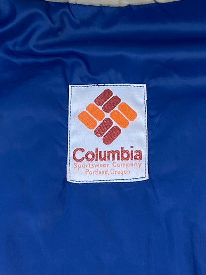 【中古品】【メンズ】 COLUMBIA コロンビア 70S 80S イエローストーンタグ ダウンベスト トップス 145-260215-SH-06-min カラー：ベージュ系 万代Net店