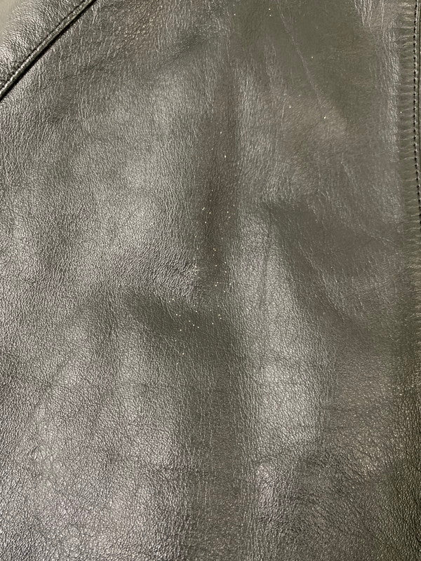 【現状渡し品】【メンズ】 HARLEY DAVIDSON ハーレーダビッドソン 4POCKET LEATHER JACKET レザージャケット アウター 146-260128-yn-09-min サイズ：XL カラー：ブラック 万代Net店