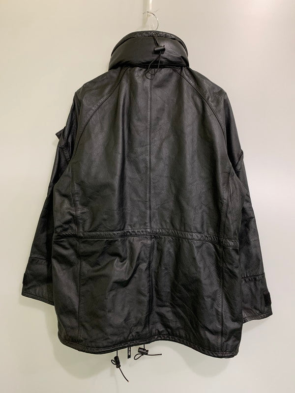 【現状渡し品】【メンズ】 HARLEY DAVIDSON ハーレーダビッドソン 4POCKET LEATHER JACKET レザージャケット アウター 146-260128-yn-09-min サイズ：XL カラー：ブラック 万代Net店