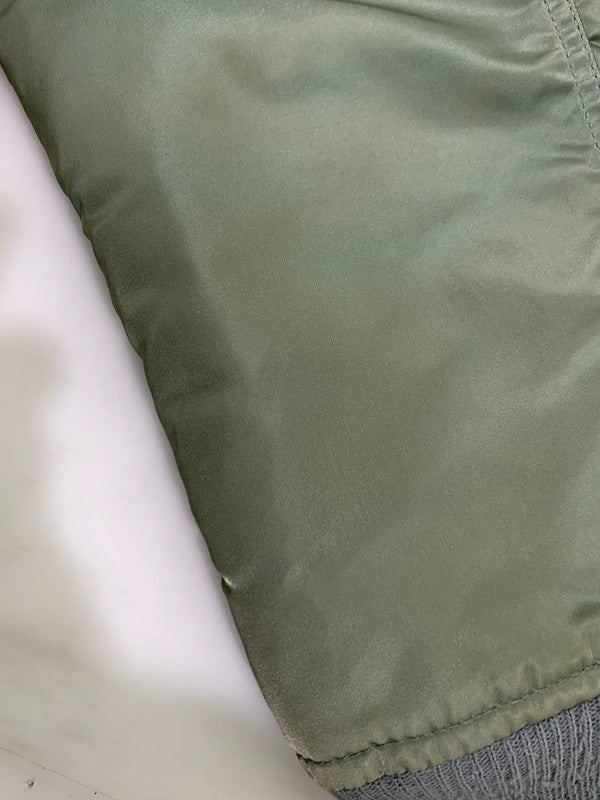 【中古品】【メンズ】 ALPHA INDUSTRIES アルファ インダストリー 90S N-2B FLIGHT JACKET 1615-573-8335 フード ファー フライト ジャケット 90年代 ヴィンテージ メンズアウター アメリカ製 146-260127-em-30-min サイズ：M カラー：オリーブグリーン 万代Net店