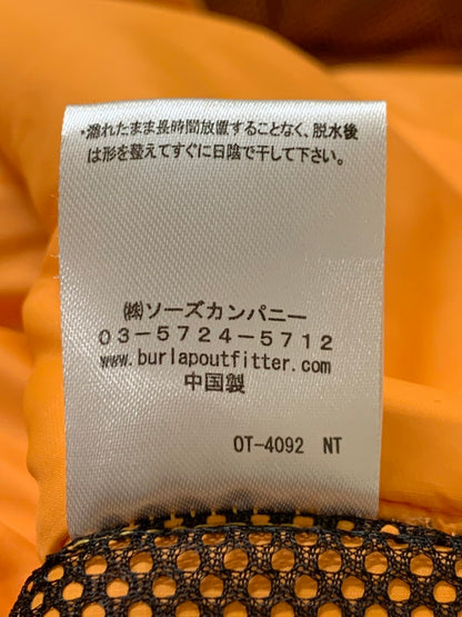 【中古品】【メンズ】 BURLAP OUTFITTER バーラップアウトフィッター DOWN JACKET ダウンジャケット メンズ アウター 144-260202-em-36-min サイズ：S カラー：オレンジ 万代Net店